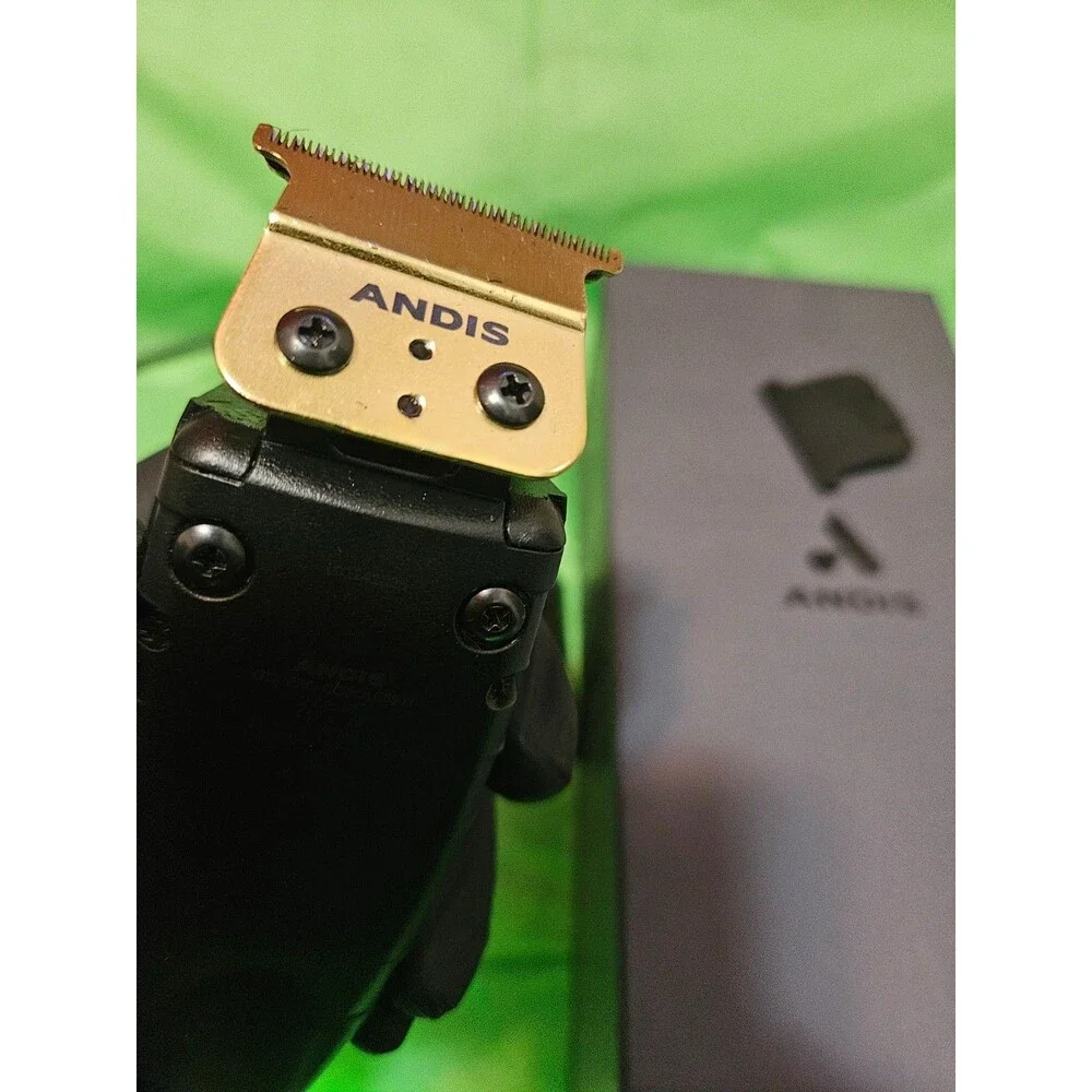 Andis GTX-EXO Cordless Trimmer Gold T-Blade. Gently Used,  excellent condition!